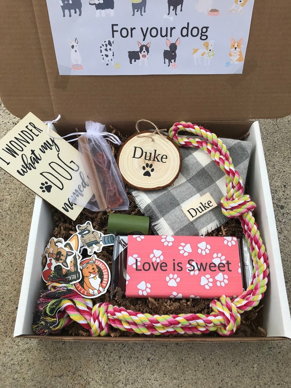 Dog Gift Boxes Gift for Dog Happy Birthday Box for Dog Dog Etsy