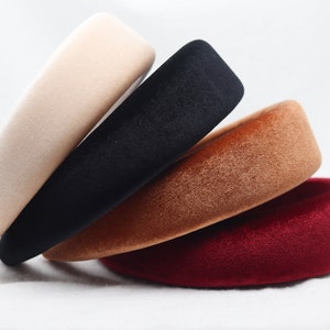 Velvet Padded Headband: Women&#39;s Alice Band Hair Accessory