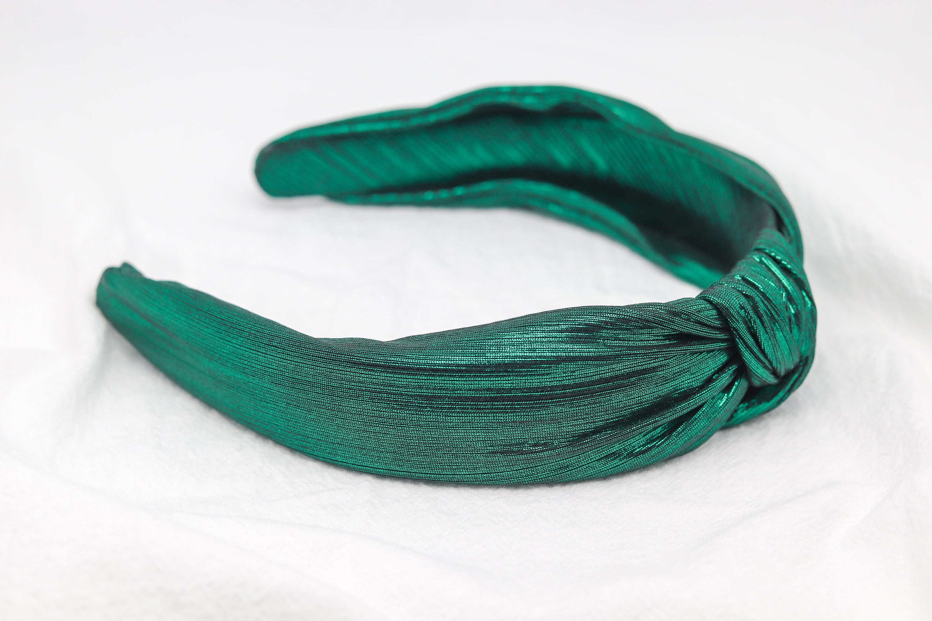 Women Shiny Metallic Glitter Headband Twist Hairband Knot Hair Etsy UK