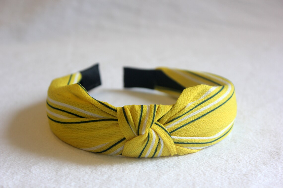HAIRBAND IN NAVY BLUE FLORAL FABRIC 385854