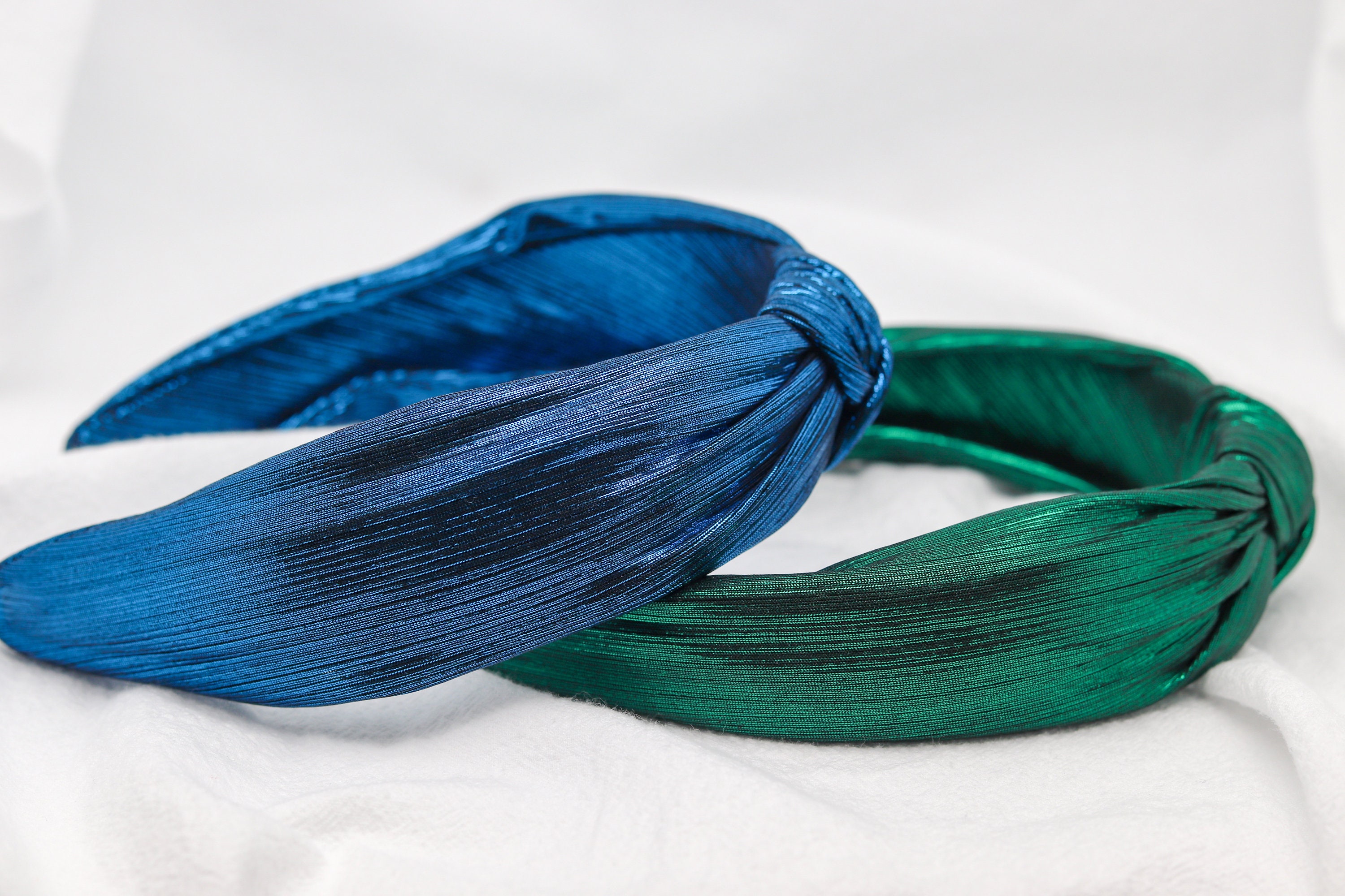 Women Shiny Metallic Glitter Headband Twist Hairband Knot Hair Etsy UK