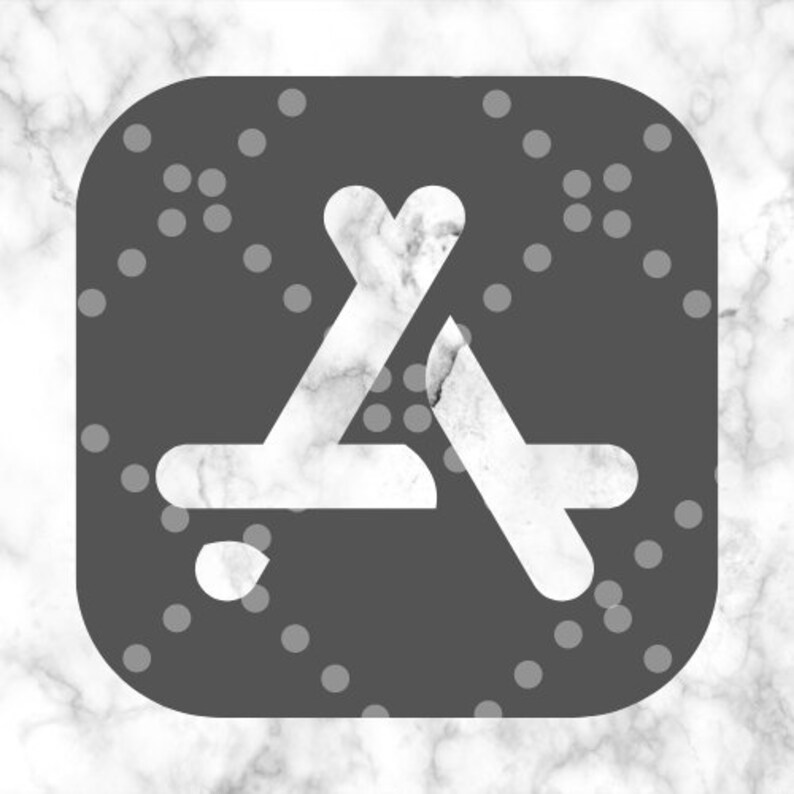 Black And White Marble Snapchat Icon Black And White Marble Snapchat Icon
