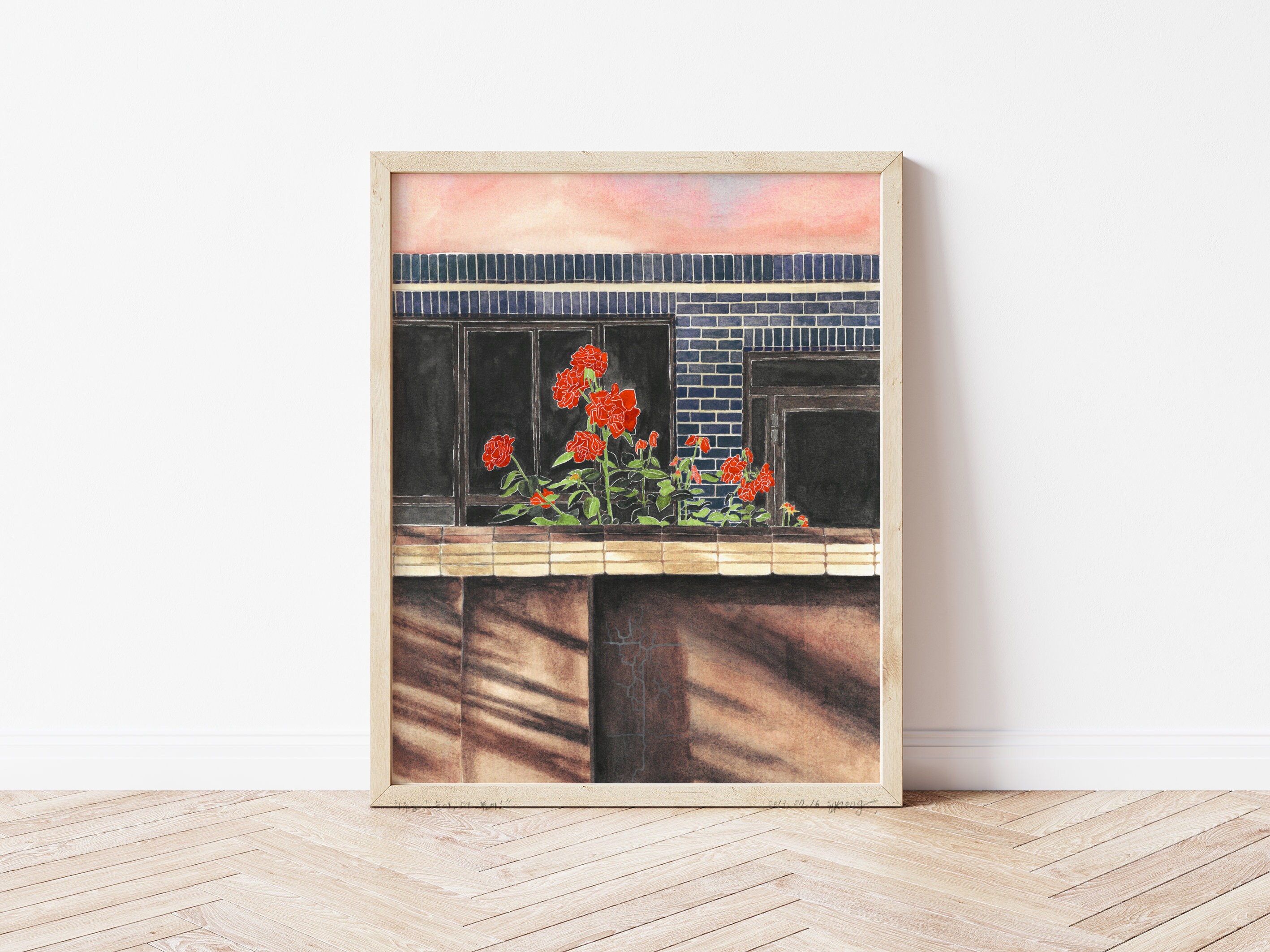 Arte de pared imprimible impresión de ilustración | Etsy