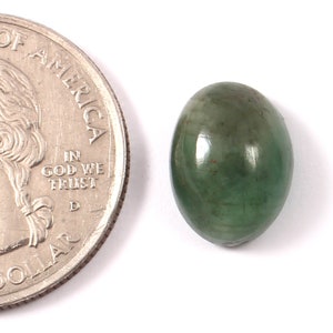 Natural emerald cabochon Emerald Loose Emerald Cabochon Oval Emerald Gemstone Jewelry Making Stone Emerald Cabochon