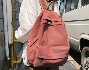 canvas backpack womens