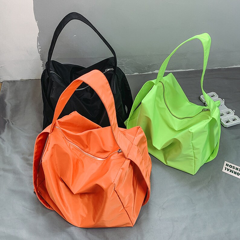 Nylon Crossbody Bag Large Capacity Minimalist Vintage Etsy