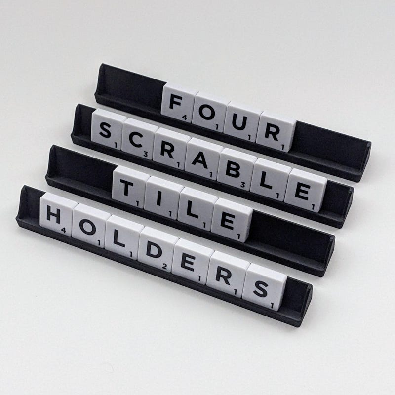 Scrabble Tile Racks - Etsy