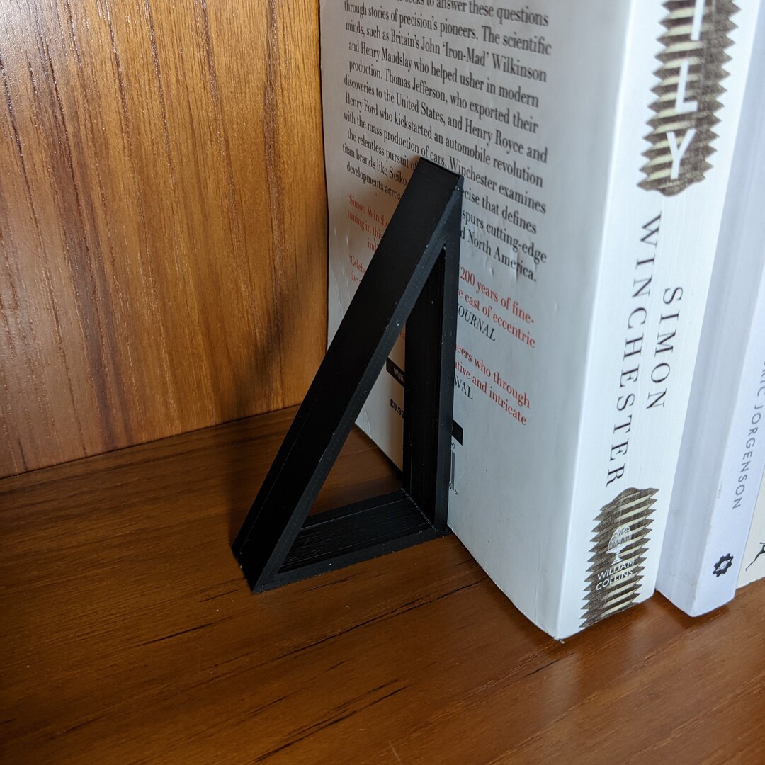 Triangle Bookend Etsy