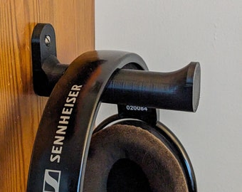 Headphone hook holder hanger wall mount