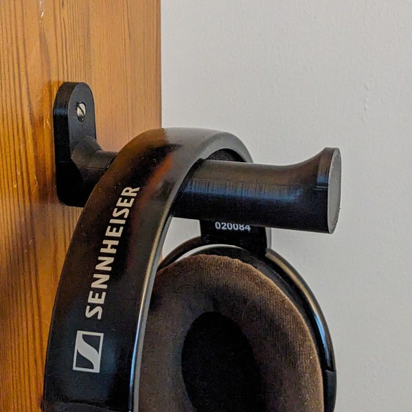 Headphone hook holder hanger wall mount