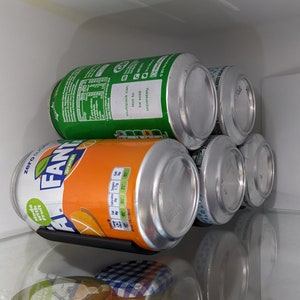 Organizador Porta latas frigorífico congelador refrigerador