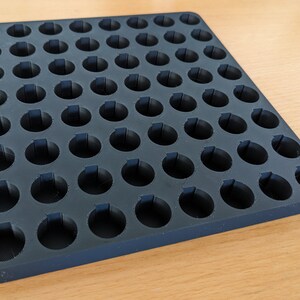 large clipper display stand tray grid storage holder