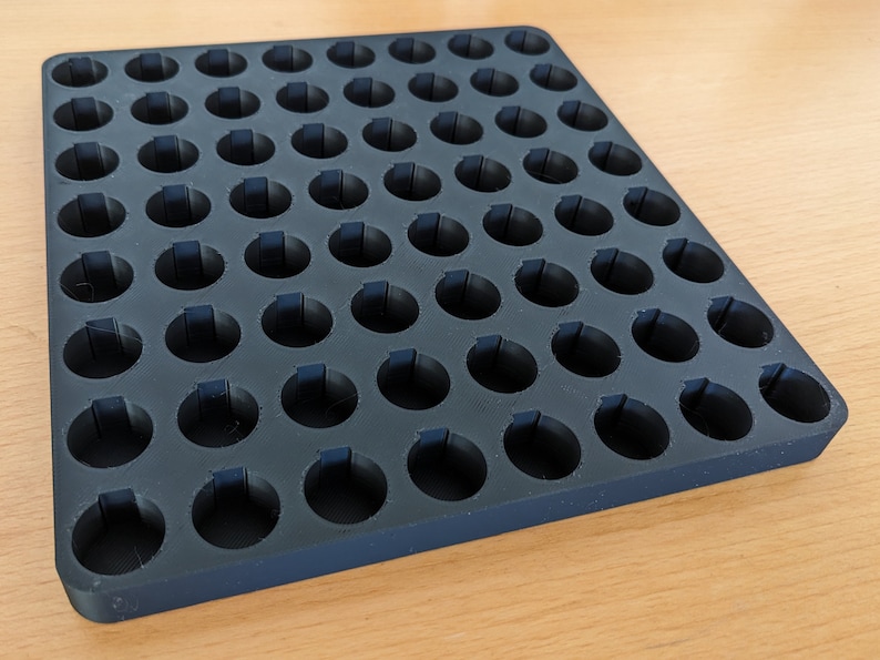 large clipper display stand tray grid storage holder