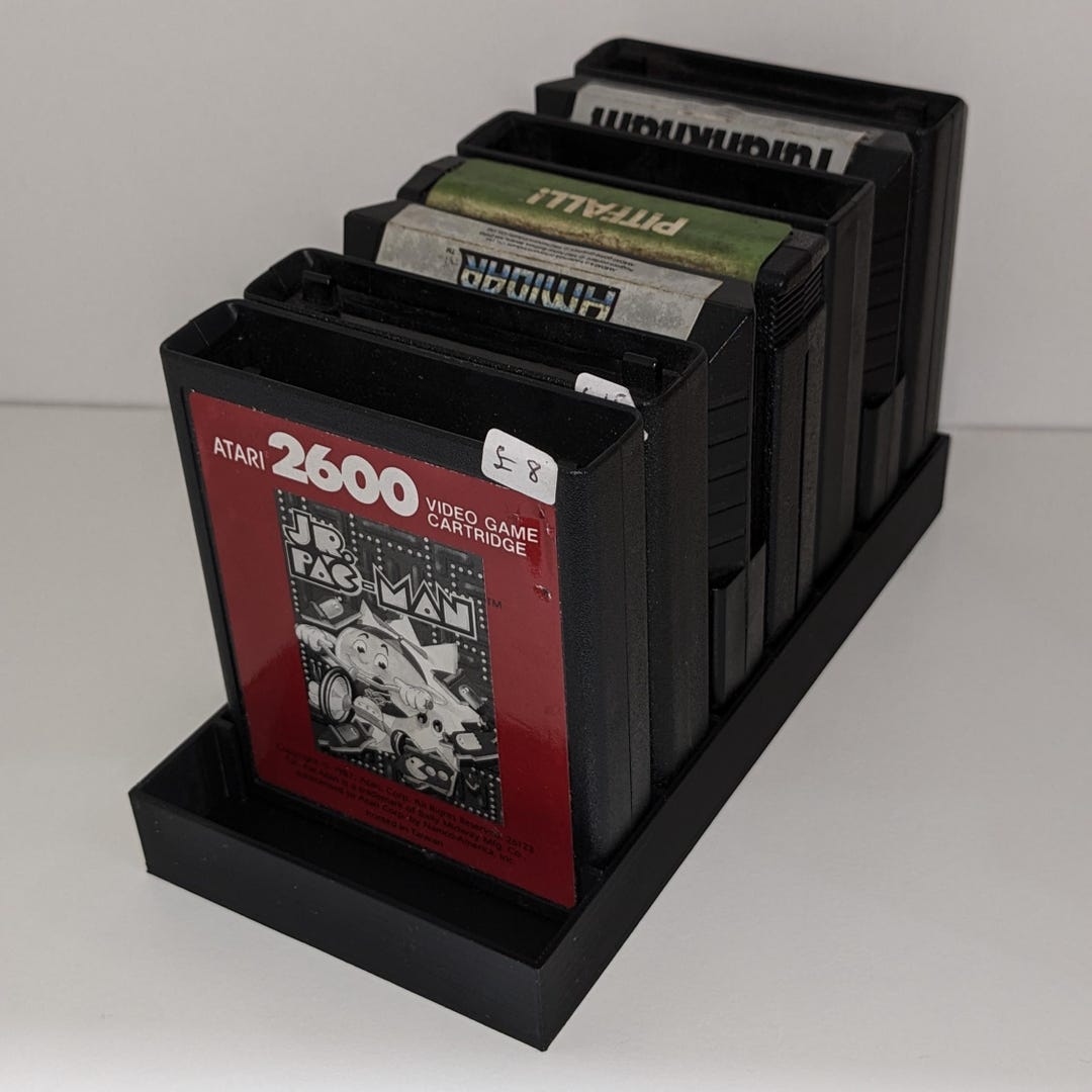 Atari 2600 8/16 Video Game Retro Games Case Box Stand Display Lot ...