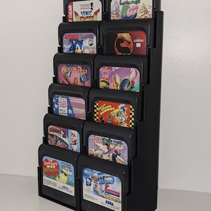 セガ ゲームギア タワー 8/12 レトロゲーム収納ホルダー ラック ディスプレイスタンド