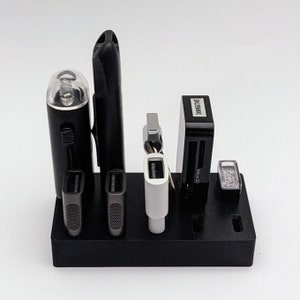 USB Typ A und C Stick Stick Halter Organizer Aufbewahrungsständer Grid