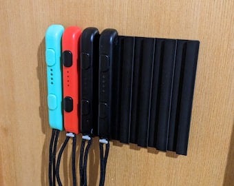 JoyCon Wall Strap Holders for 2, 4, 6 or 8 remote straps