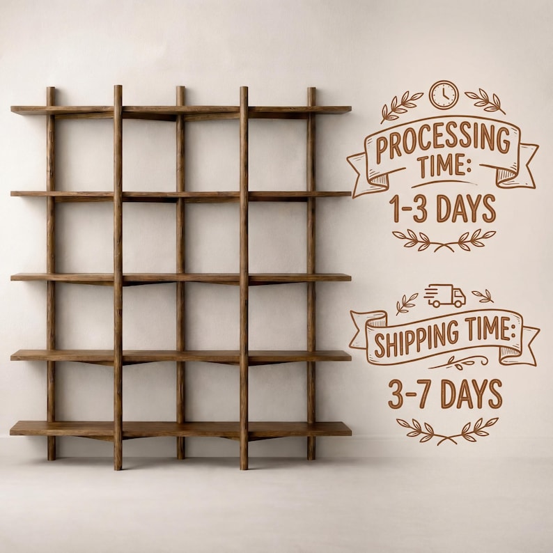 Solid Wood Scandinavian Shelf – 5-Tier Open Bookcase, Modern Home Display Stand U1113NZ image 10