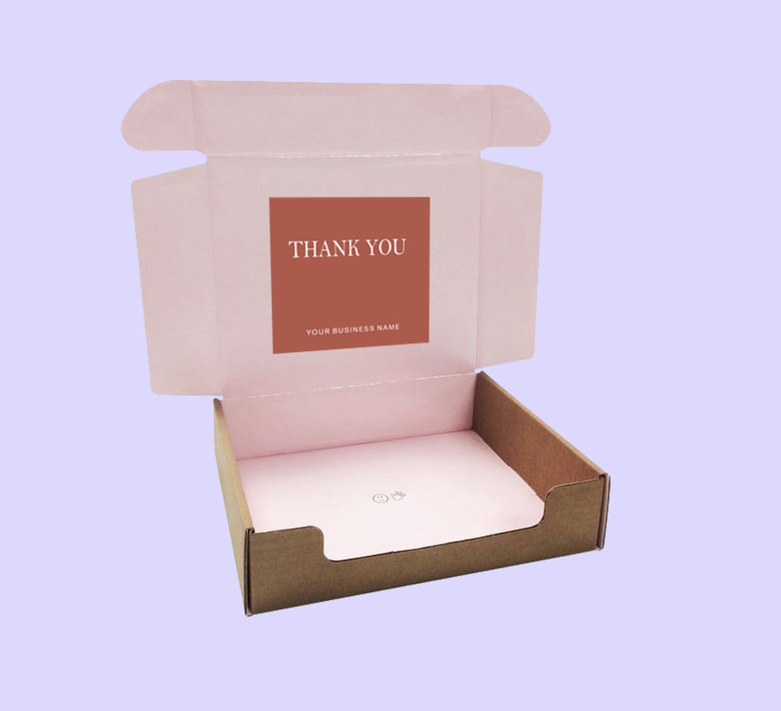 Editable Box Seal Sticker Box Seal Sticker Custom Packaging Etsy