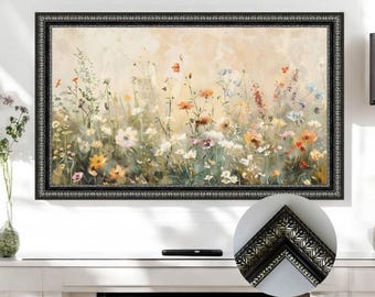 Zwart sierlijke tv-lijst, vintage barokke tv-rand, Samsung-compatibel frame, aangepaste decoratieve tv-lijst, handgemaakte zwarte tv-lijst L2224TV