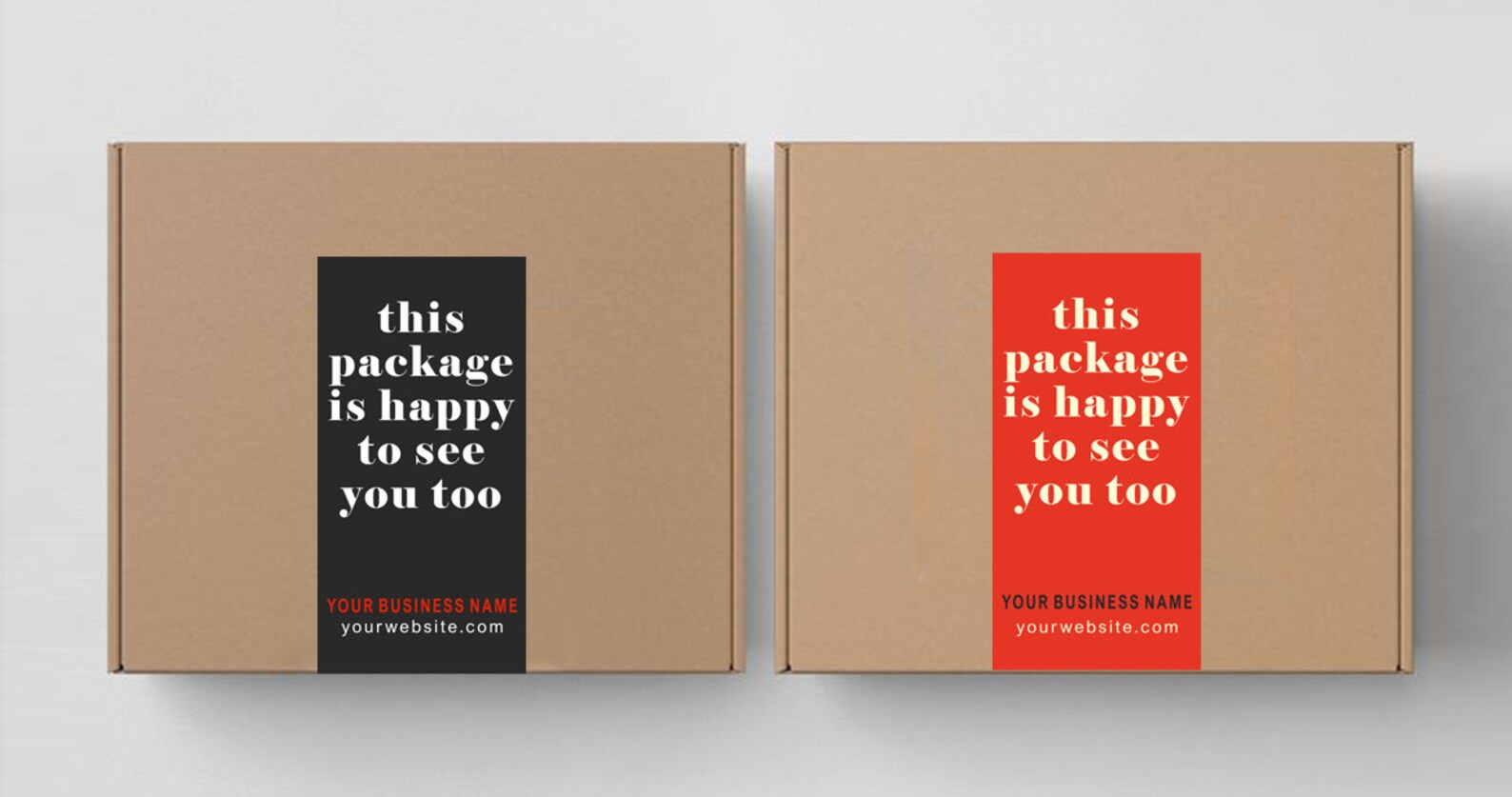 Editable Packaging Labels, Stickers for Packaging, Packaging Materials