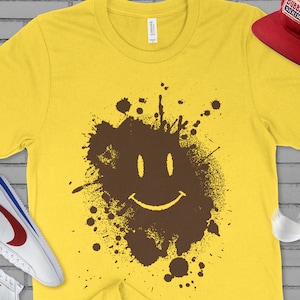 Mud Splatter Tee, Forrest Gump Shirt, Have A Nice Day Tee, Forrest Gump Smiley Face, Forrest Gump Mud Shirt, Forrest Gump Smiley Face Shirt