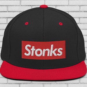 GameStonk-pet: WSB geborduurde snapback