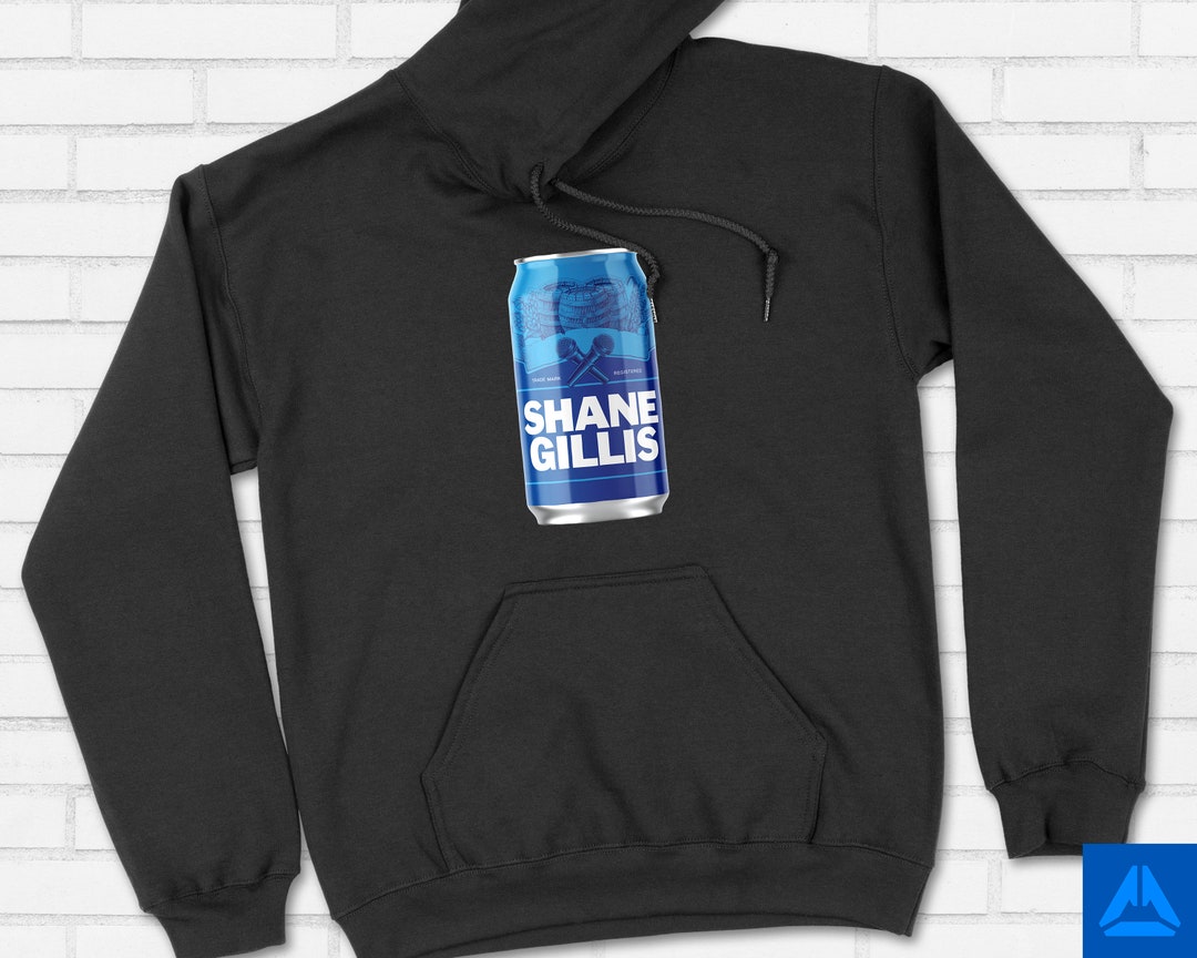 Shane Gillis Beer Can Hoodie - Gilly and Keeves Podcast Merch - Etsy