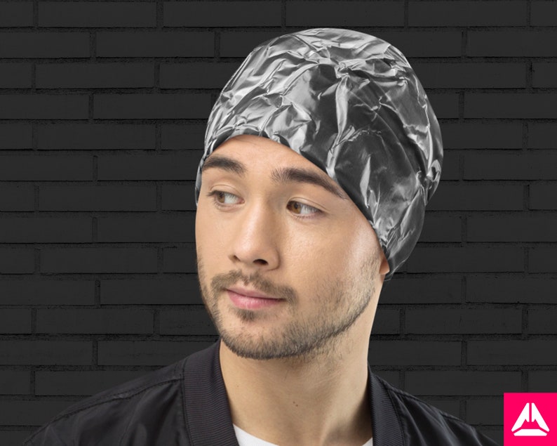 Tin Foil Hat Beanie Tin Foil Hat Tinfoil Hat Tinfoil Hat Etsy
