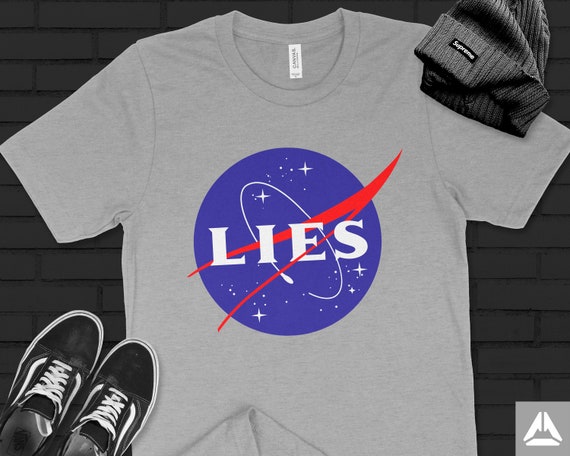 Hoax Nasa Conspiracy T-Shirt Hoax Nasa Conspiracy T-Shirt