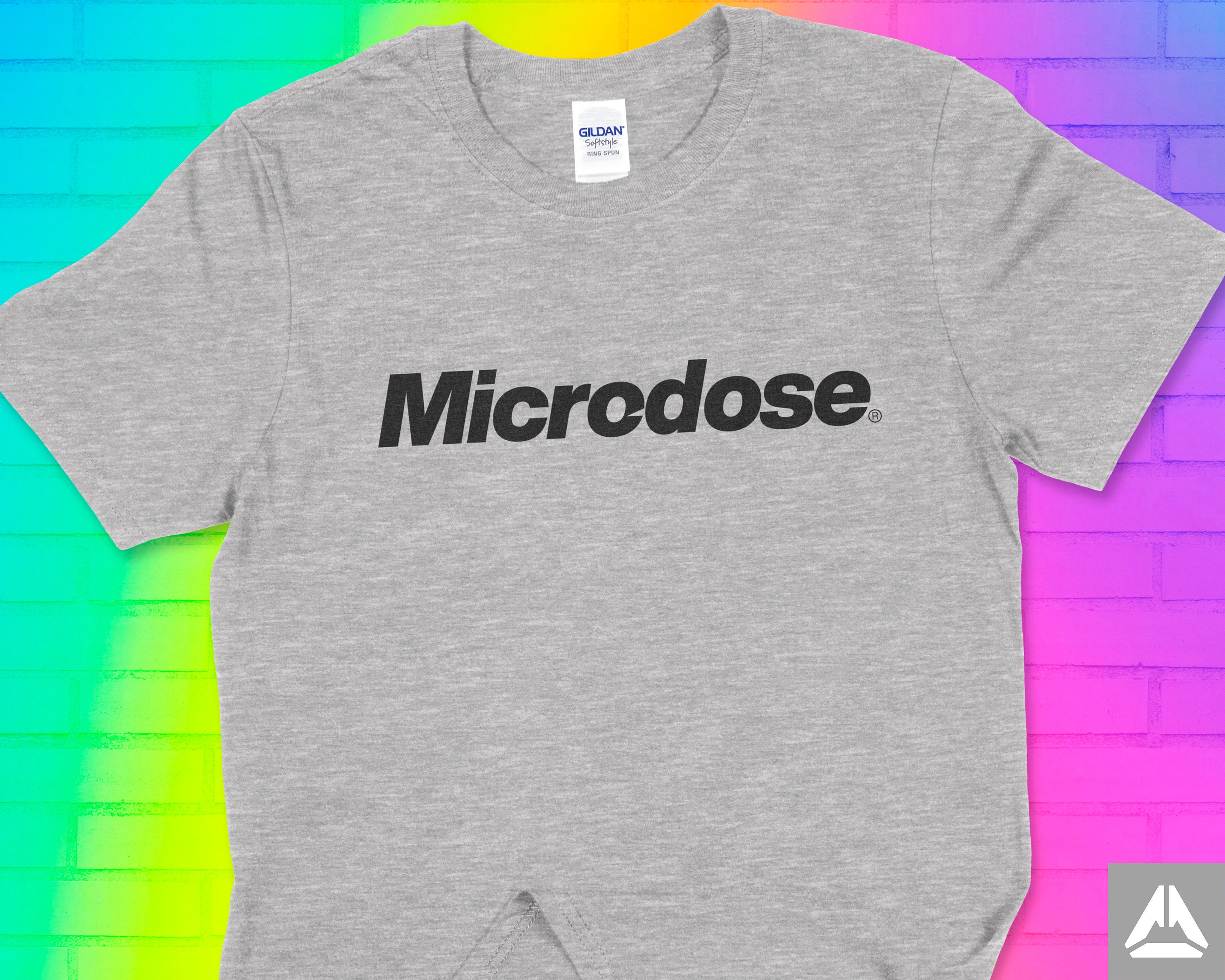 Funny Microdose Microsoft Logo Shirt - Magic Mushroom Clothing - Etsy, image size:3000x2400