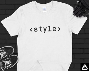 XS Style Code T-Shirt: Webprogrammierer Geschenk