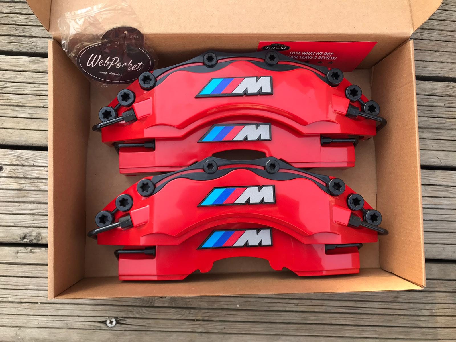4Pc BMW //M Brake Caliper Covers Red E30 E36 E46 E39 E90 E91 Etsy