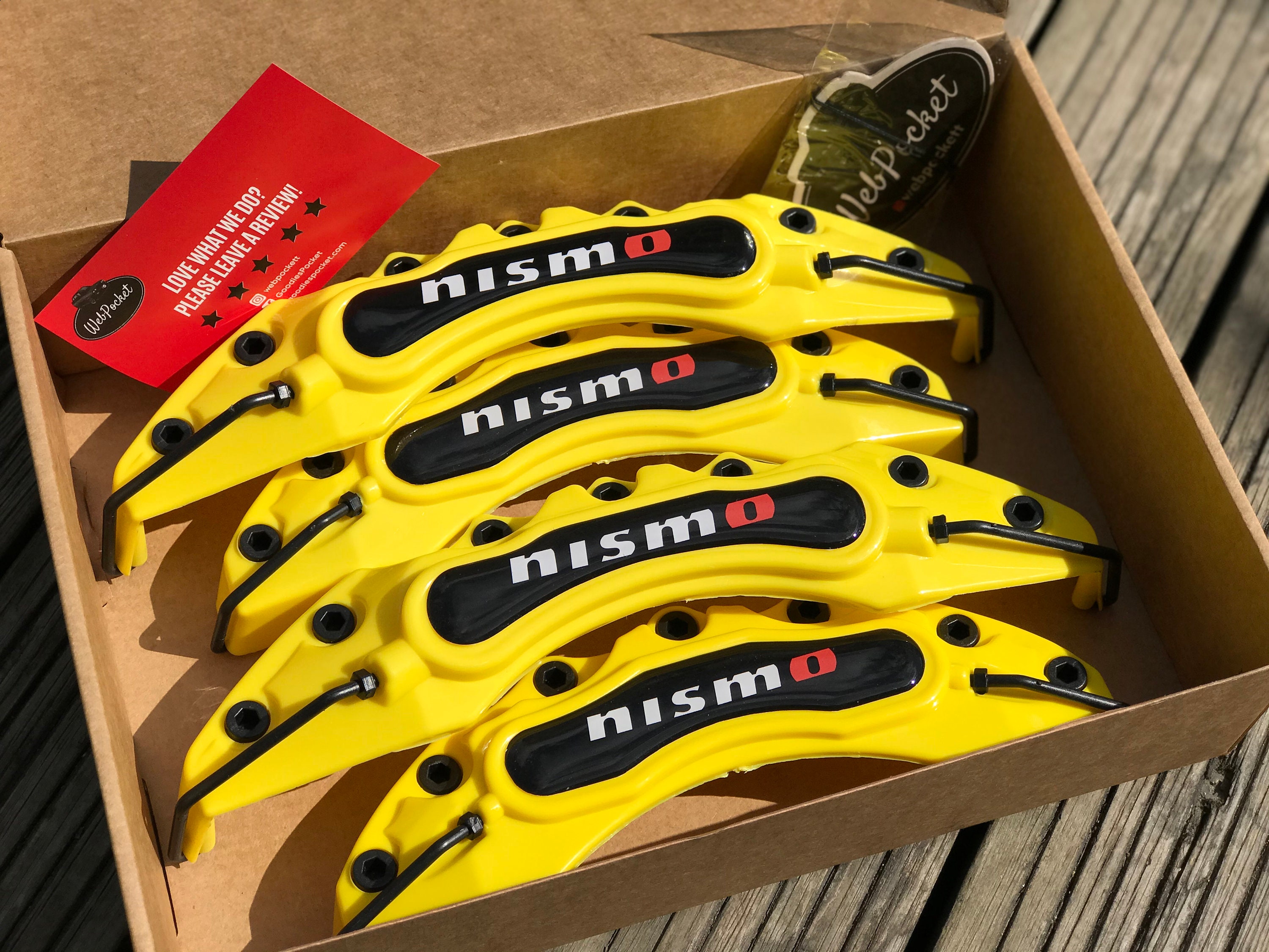 Nissan Nismo Red Big Brake Caliper Covers 4 pc / Nissan Etsy