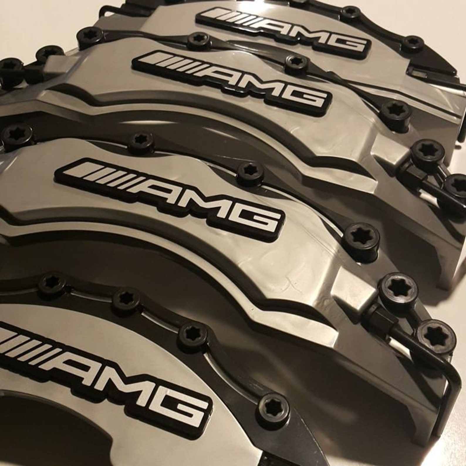 Mercedes AMG Gray Big Brake Caliper Covers 4PCS Etsy