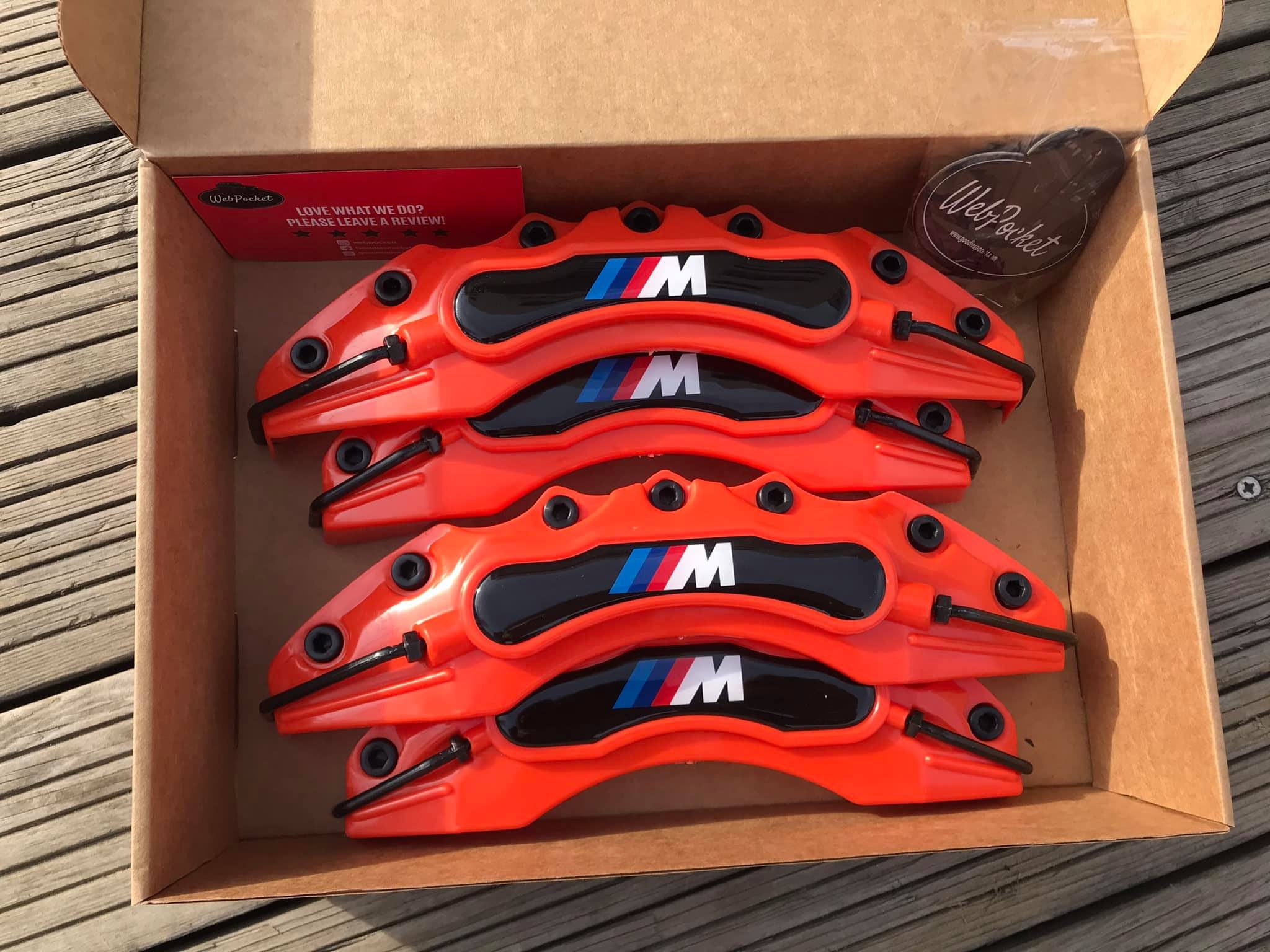 BMW Brake Caliper Covers 4pc Orange E30 E36 E46 E39 E90 E91 Etsy