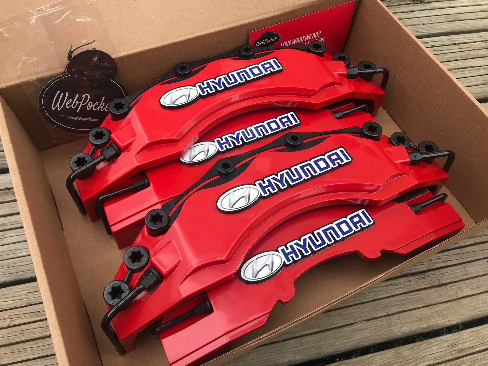 4Pc Caliper Covers voor Hyundai Genesis Veloster Sonata Accent Etsy