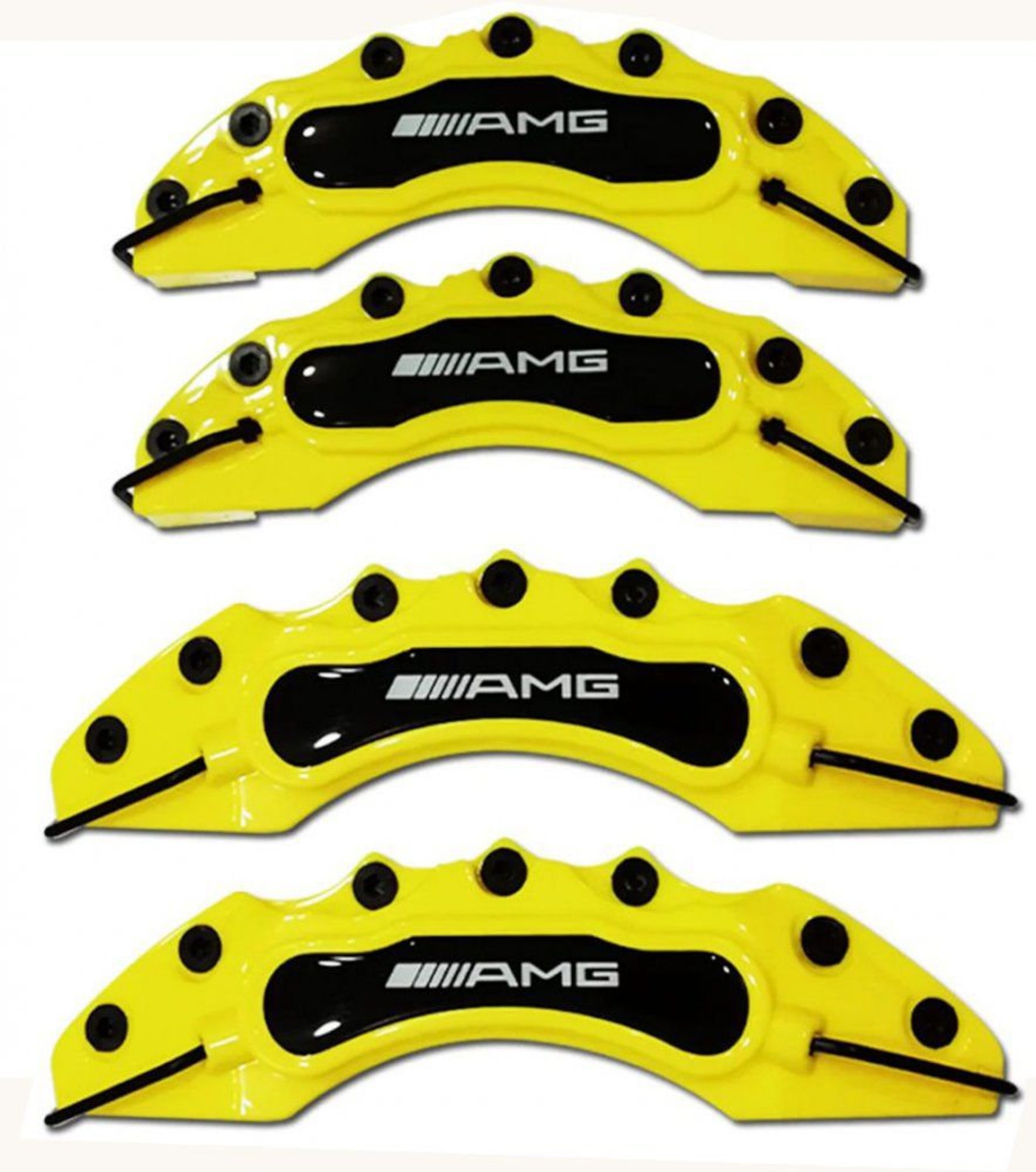 Mercedes AMG Yellow Big Brake Caliper Covers 4PCS Etsy