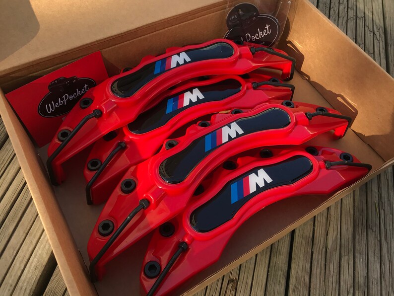 BMW Brake Caliper Covers 4pc Red E30 E36 E46 E39 E90 E91 E92 Etsy