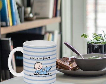 NC Baby In Flight Coffee Mug