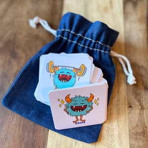 Memory Spiel | Gefühlskarten Kinder | Gefühlskarten Monster | Gefühlskarten Kindergarten