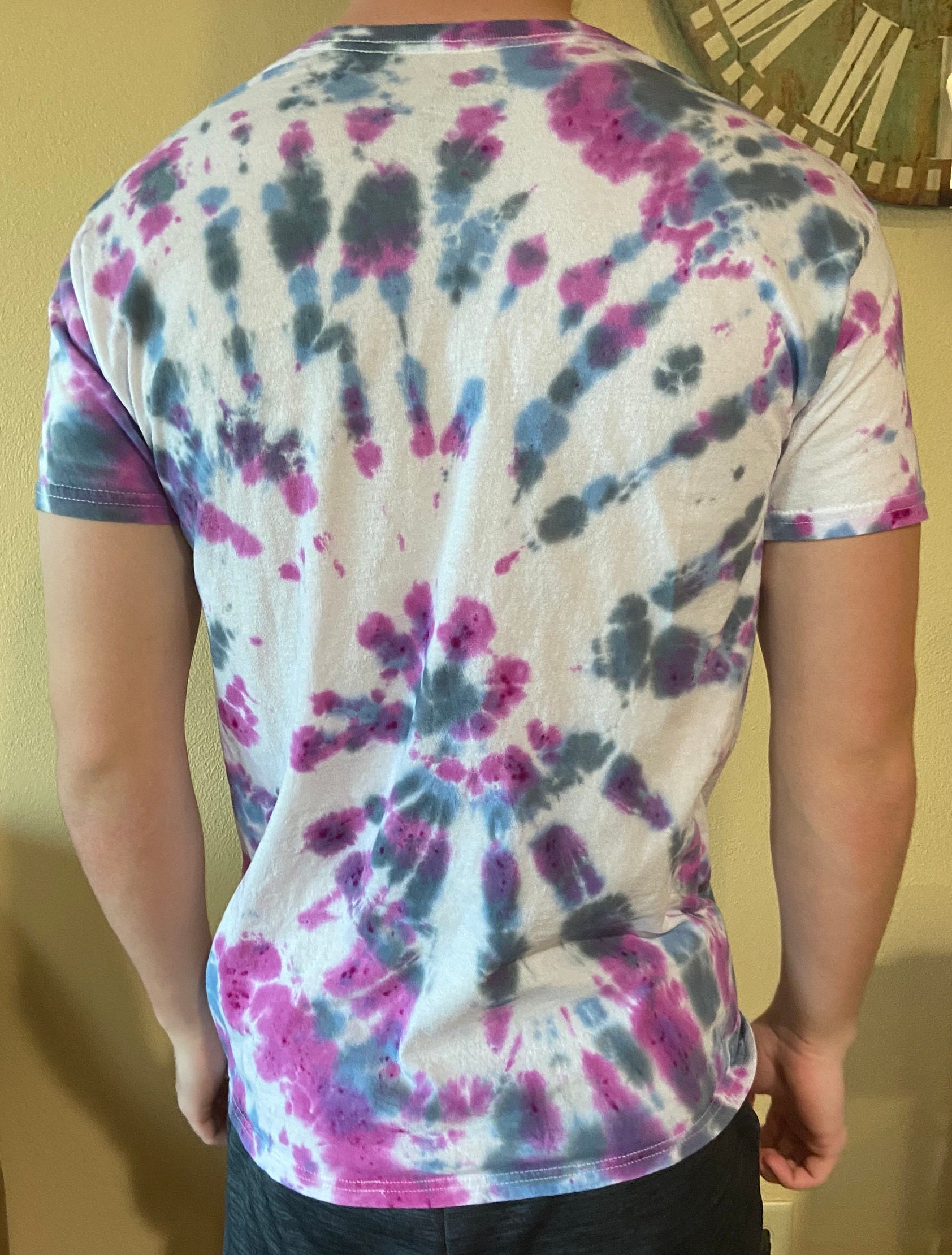 Tie Dye T-Shirt Hanes Cotton T-shirts Breathable T-Shirt | Etsy
