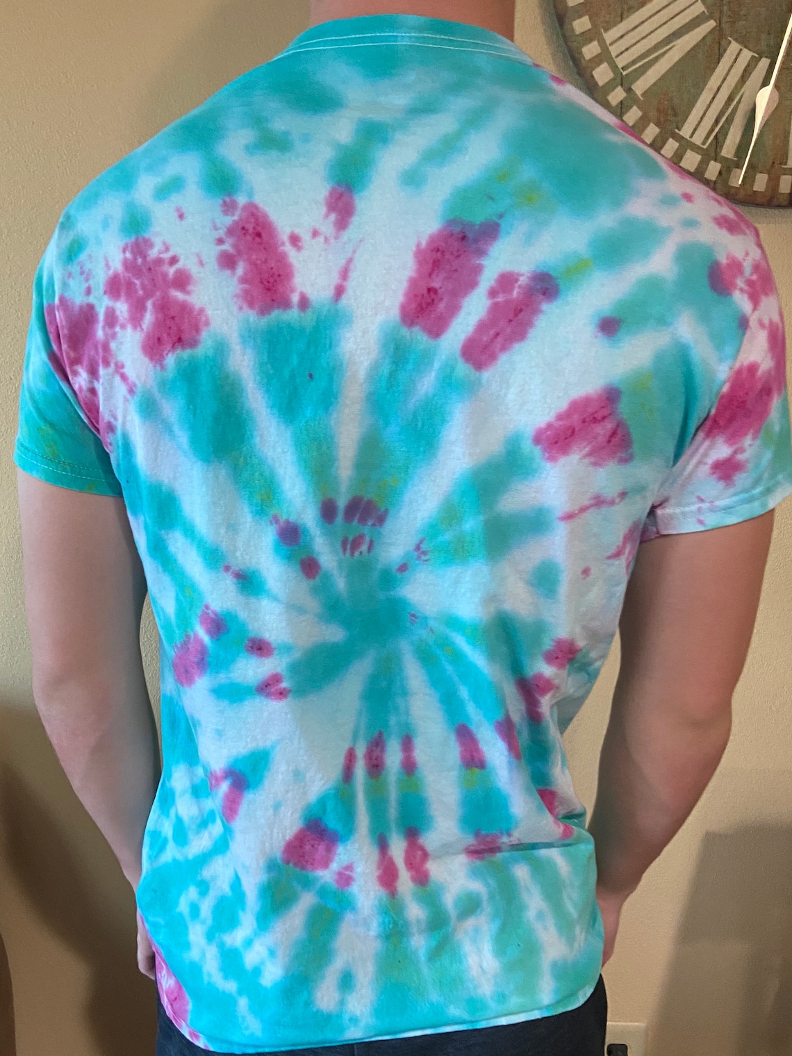 Tie Dye T-Shirt Hanes Cotton T-shirts Breathable T-Shirt | Etsy
