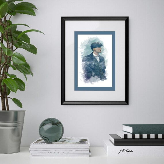 Peaky Blinders A4 A3 Thomas Shelby Watercolor Printable - Etsy
