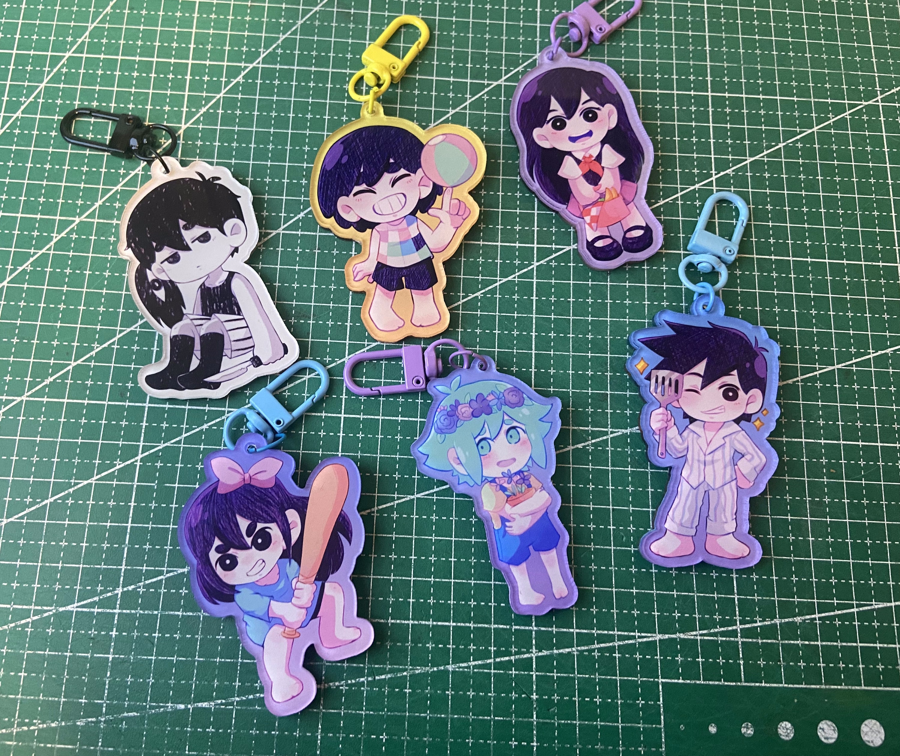 SPROUT MOLE Acrylic Keychain 苗モグラ SPROUT MOLE Acrylic Keychain 苗モグラ