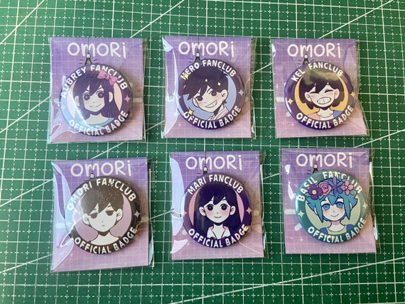 Omori Fanclub Button Pin - Etsy Canada