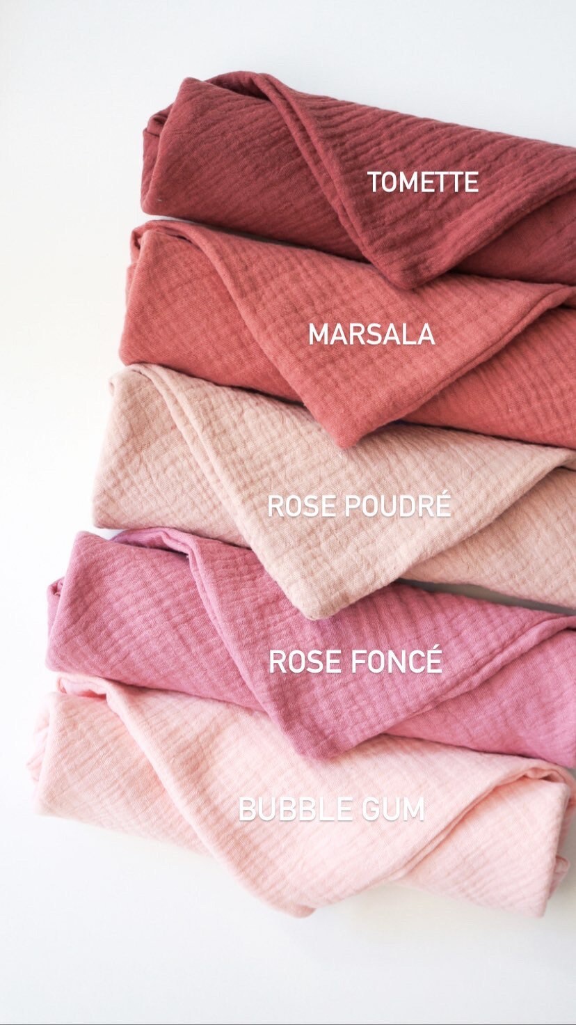 Lightweight Double Gauze and White Minky Baby Blanket Etsy