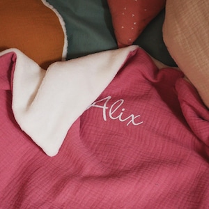Personalized baby blanket with name - newborn gift, nursery blanket - super soft throw image 17