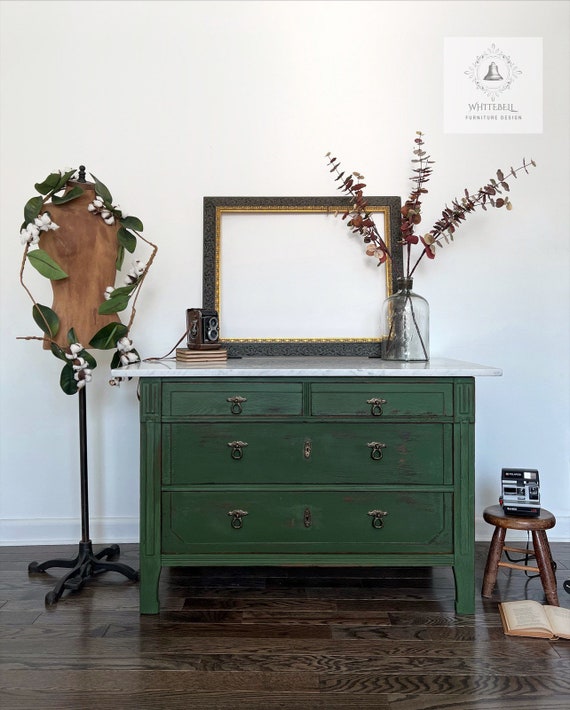 SOLD! Antique Eastlake Dresser: Green Farmhouse Marble Top - - Etsy SOLD! Antique Eastlake Dresser: Green Farmhouse Marble Top - - Etsy