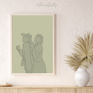 Custom Line faceless Portrait, Custom DIGITAL Portrait,Personalized Illustration,Custom Gift Idea,Friends Portrait, Couple Portrait, drawing